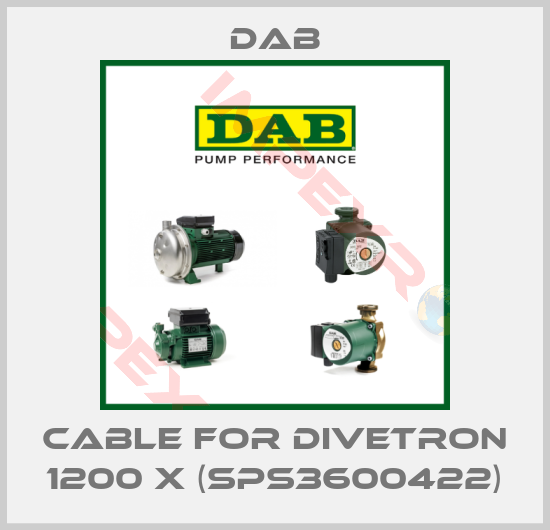 DAB-cable for Divetron 1200 X (SPS3600422)