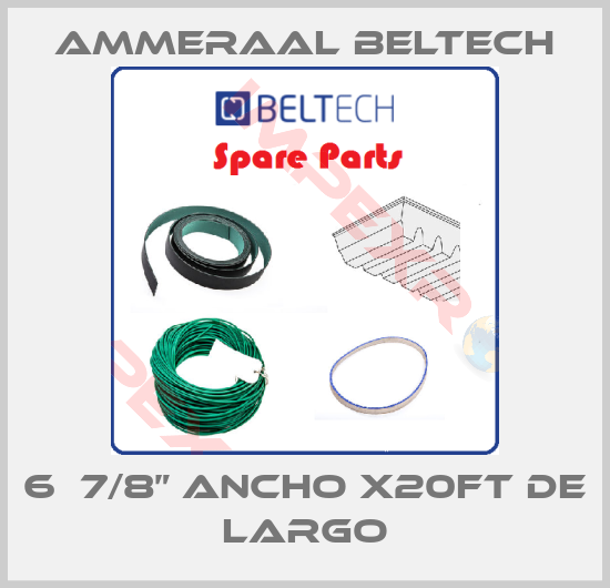 Ammeraal Beltech-6  7/8” ANCHO X20FT DE LARGO