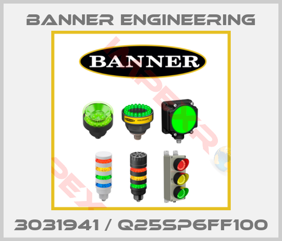 Banner Engineering-3031941 / Q25SP6FF100