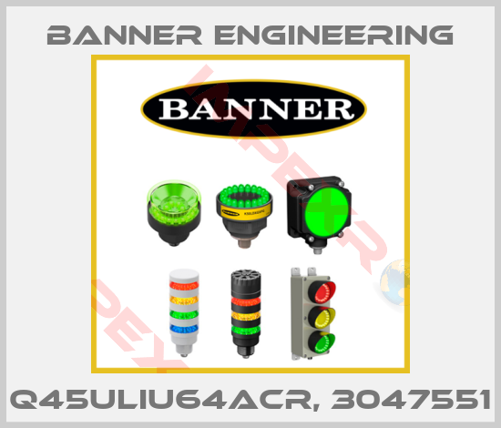 Banner Engineering-Q45ULIU64ACR, 3047551
