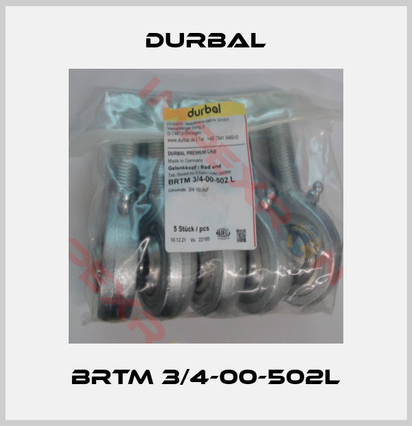 Durbal-BRTM 3/4-00-502L