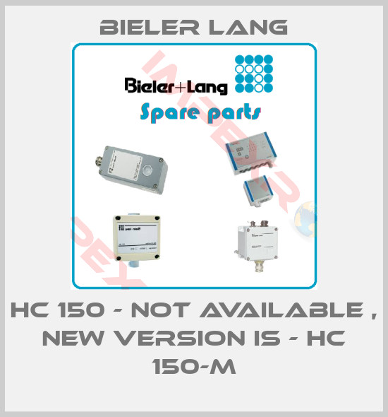 Bieler Lang-HC 150 - not available , new version is - HC 150-M