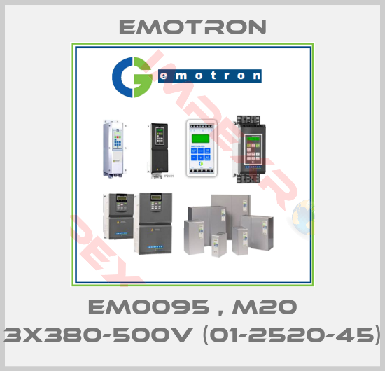 Emotron-EM0095 , M20 3x380-500V (01-2520-45)