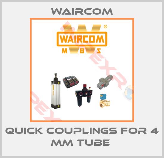 Waircom-QUICK COUPLINGS FOR 4 MM TUBE 