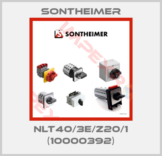 Sontheimer-NLT40/3E/Z20/1 (10000392)