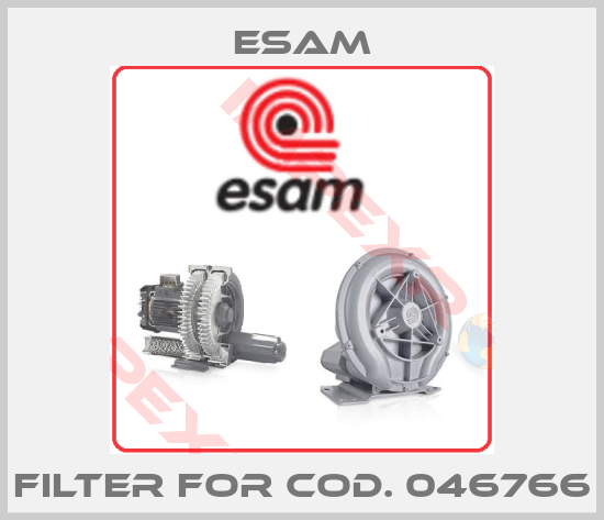 Esam-Filter for Cod. 046766