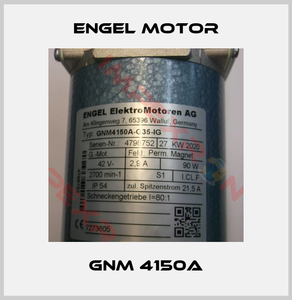Engel Motor-GNM 4150A