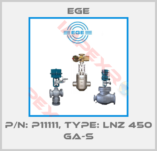 Ege-p/n: P11111, Type: LNZ 450 GA-S