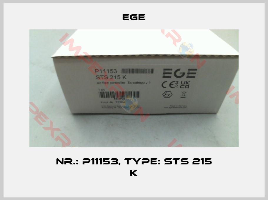 Ege-Nr.: P11153, Type: STS 215 K