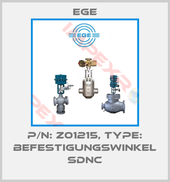 Ege-p/n: Z01215, Type: Befestigungswinkel SDNC