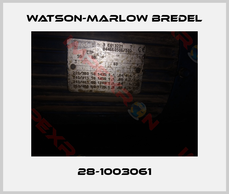 Watson-Marlow Bredel-28-1003061