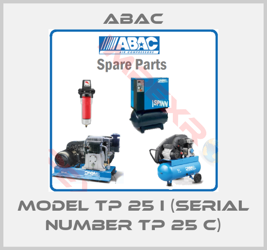 ABAC-Model TP 25 I (serial number TP 25 C)