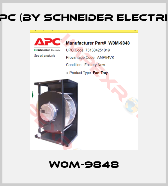 APC (by Schneider Electric)-W0M-9848