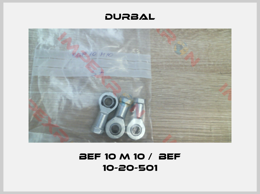 Durbal-BEF 10 M 10 /  BEF 10-20-501