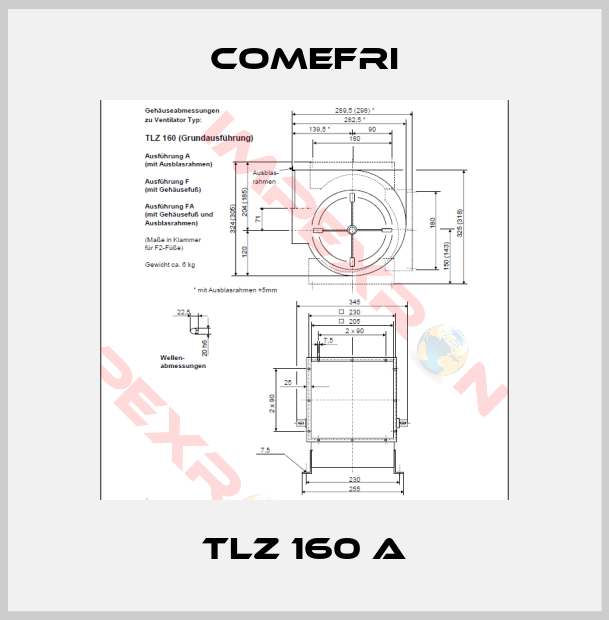 Comefri-TLZ 160 A