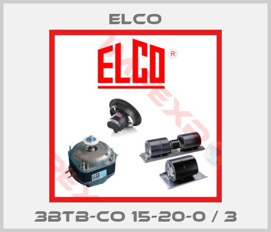 Elco-3BTB-CO 15-20-0 / 3