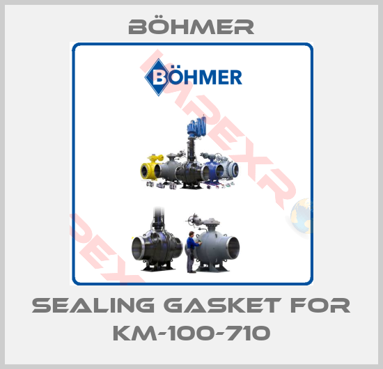 Böhmer-sealing gasket for KM-100-710