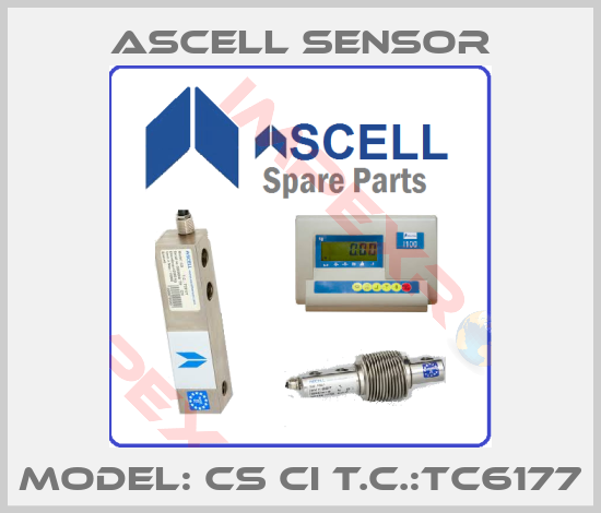 Ascell Sensor-Model: CS CI T.C.:TC6177