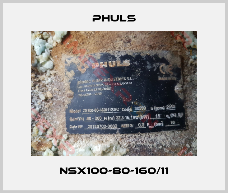 PHULS-NSX100-80-160/11