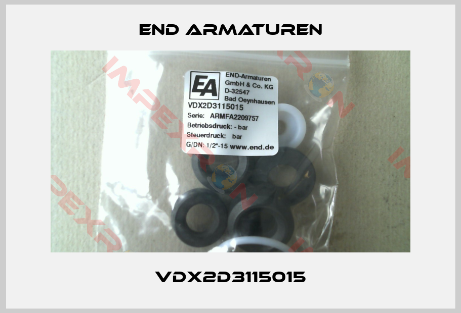 End Armaturen-VDX2D3115015