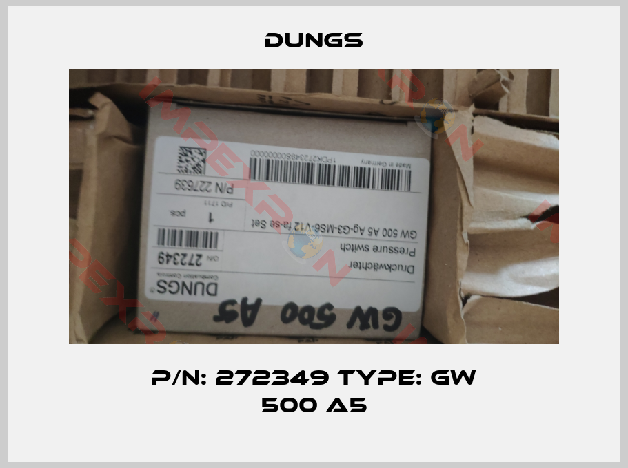 Dungs-P/N: 272349 Type: GW 500 A5