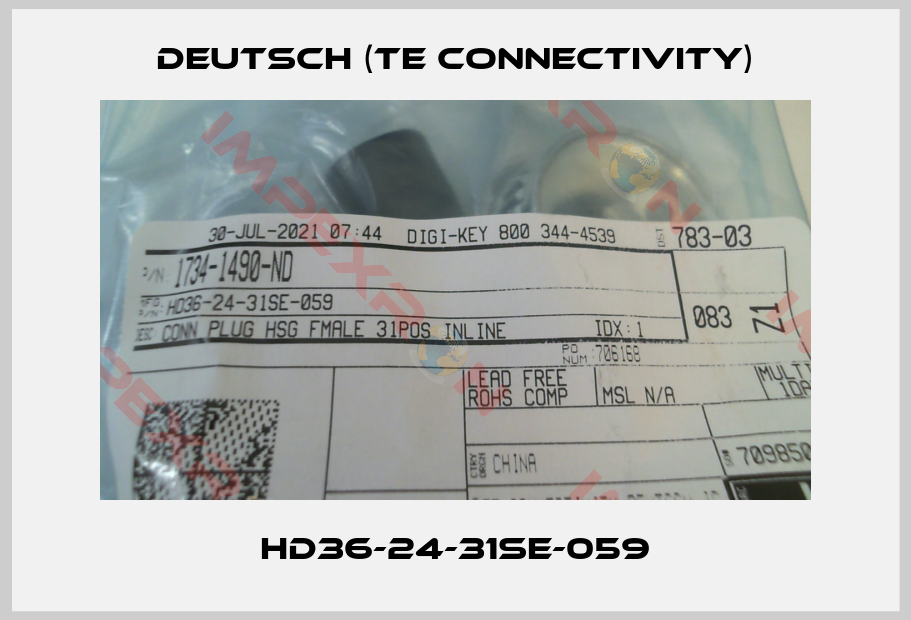 Deutsch (TE Connectivity)-HD36-24-31SE-059