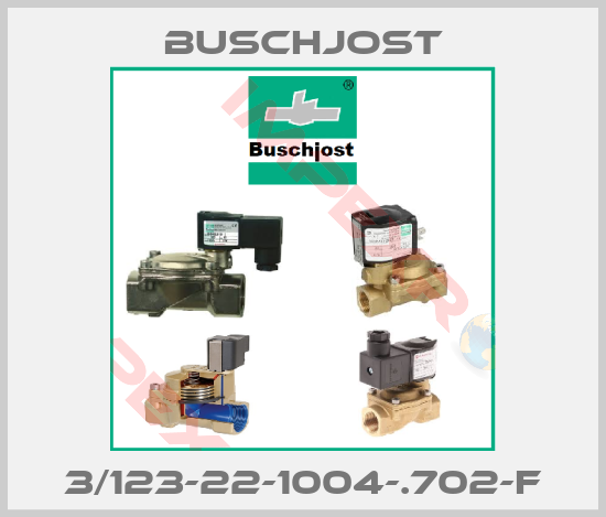 Buschjost-3/123-22-1004-.702-F