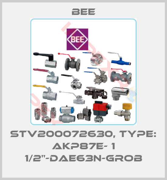 BEE-STV200072630, Type: AKP87E- 1 1/2"-DAE63N-GROB