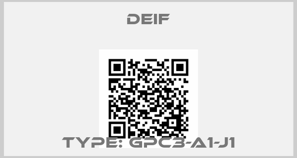 Deif-Type: GPC3-A1-J1