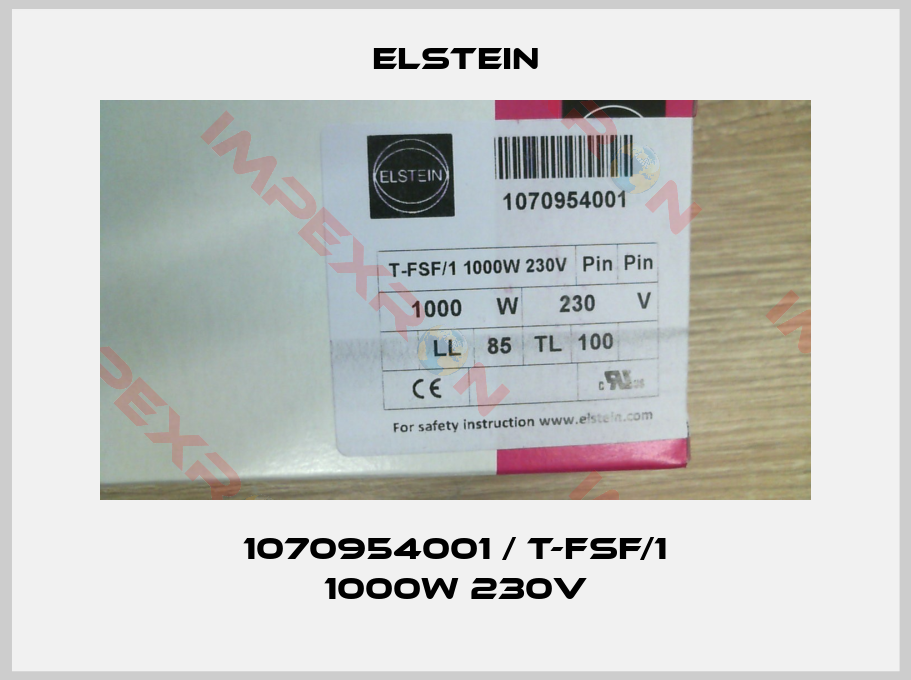 Elstein-1070954001 / T-FSF/1 1000W 230V