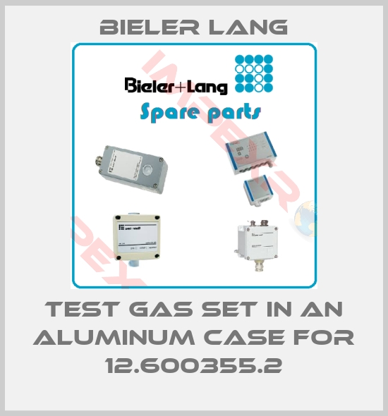 Bieler Lang-Test gas set in an aluminum case for 12.600355.2