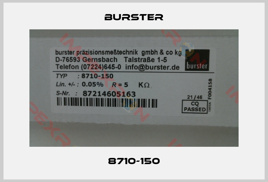 Burster-8710-150