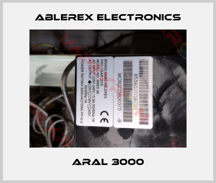 Ablerex Electronics-ARAL 3000
