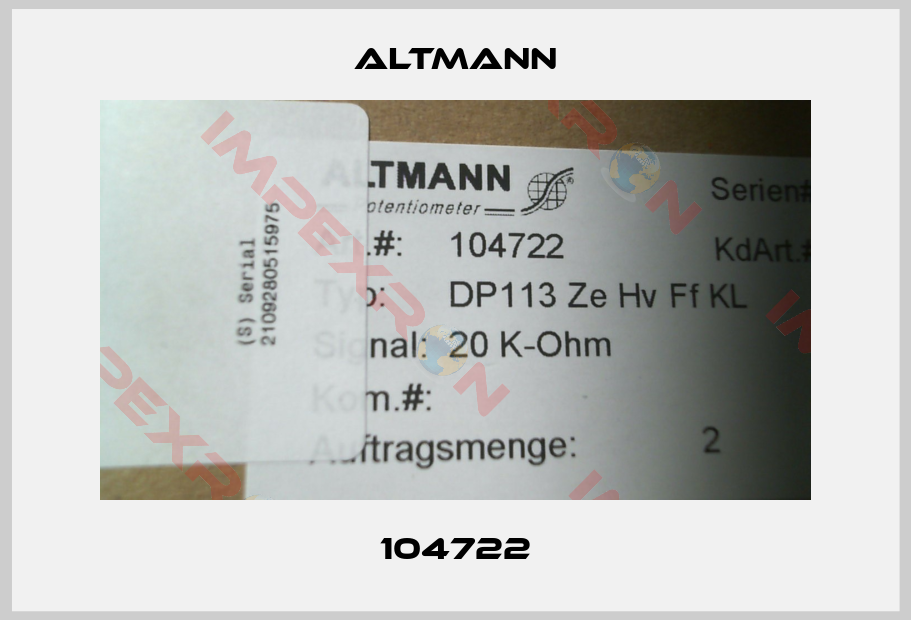 ALTMANN-104722
