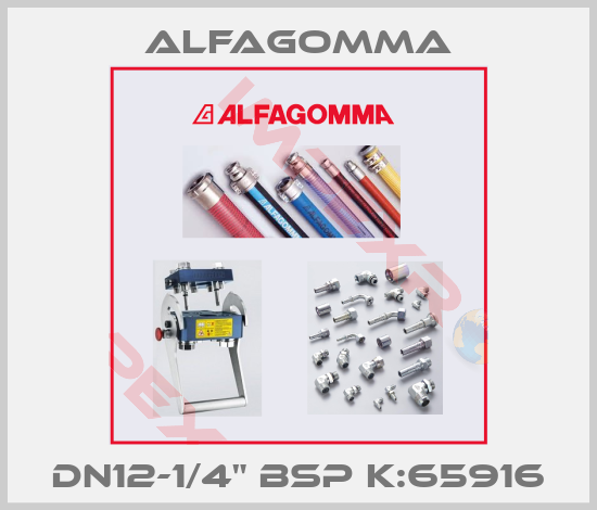 Alfagomma-DN12-1/4" BSP K:65916