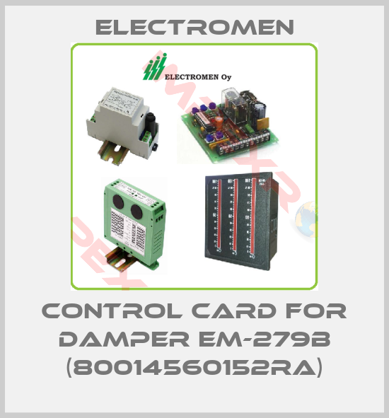 Electromen-CONTROL CARD for damper EM-279B (80014560152RA)