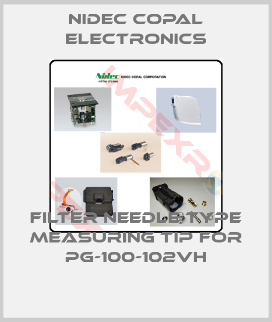 Nidec Copal Electronics-filter needle type measuring tip for PG-100-102VH