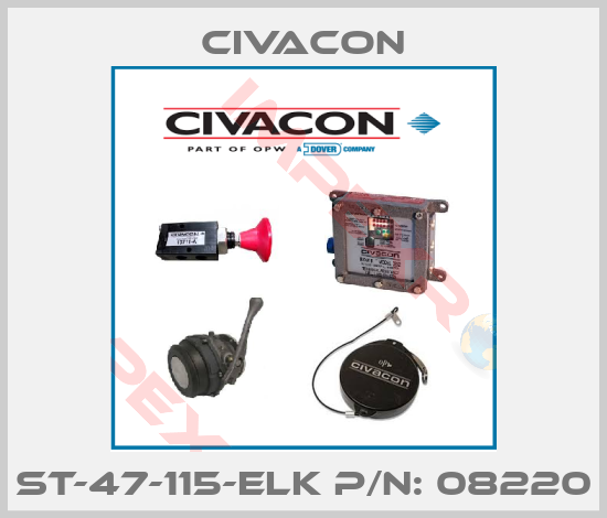 Civacon-ST-47-115-ELK P/N: 08220