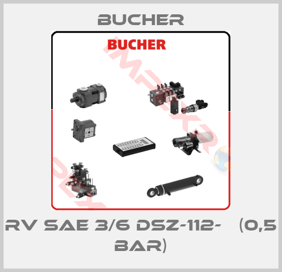 Bucher-RV SAE 3/6 DSZ-112-   (0,5 bar)