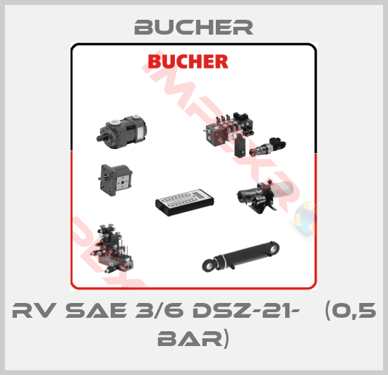 Bucher-RV SAE 3/6 DSZ-21-   (0,5 bar)