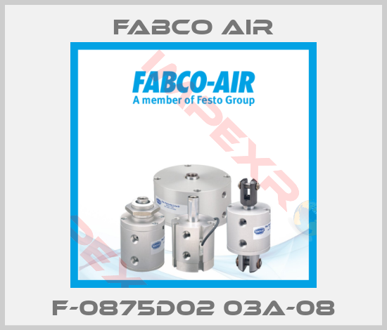 Fabco Air-F-0875D02 03A-08