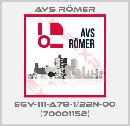 Avs Römer-EGV-111-A78-1/2BN-00 (70001152)