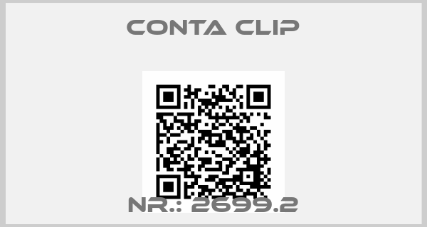 Conta Clip-Nr.: 2699.2