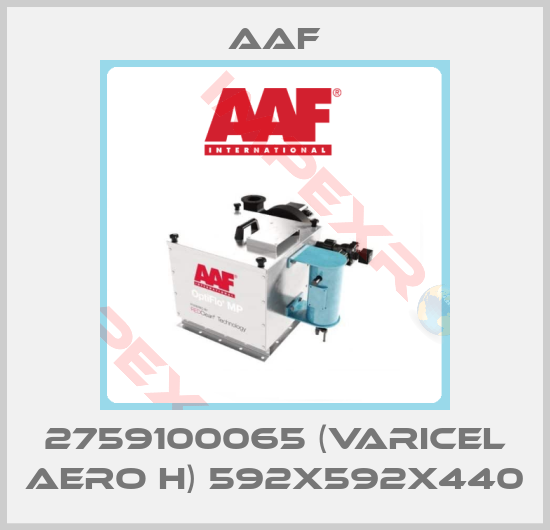 AAF-2759100065 (VariCel Aero H) 592x592x440