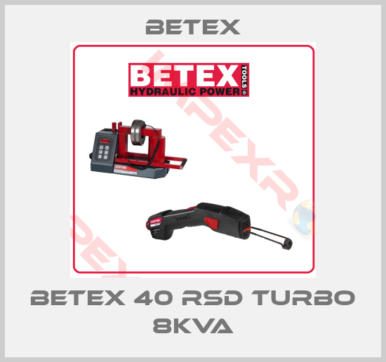 BETEX-BETEX 40 RSD TURBO 8KVA