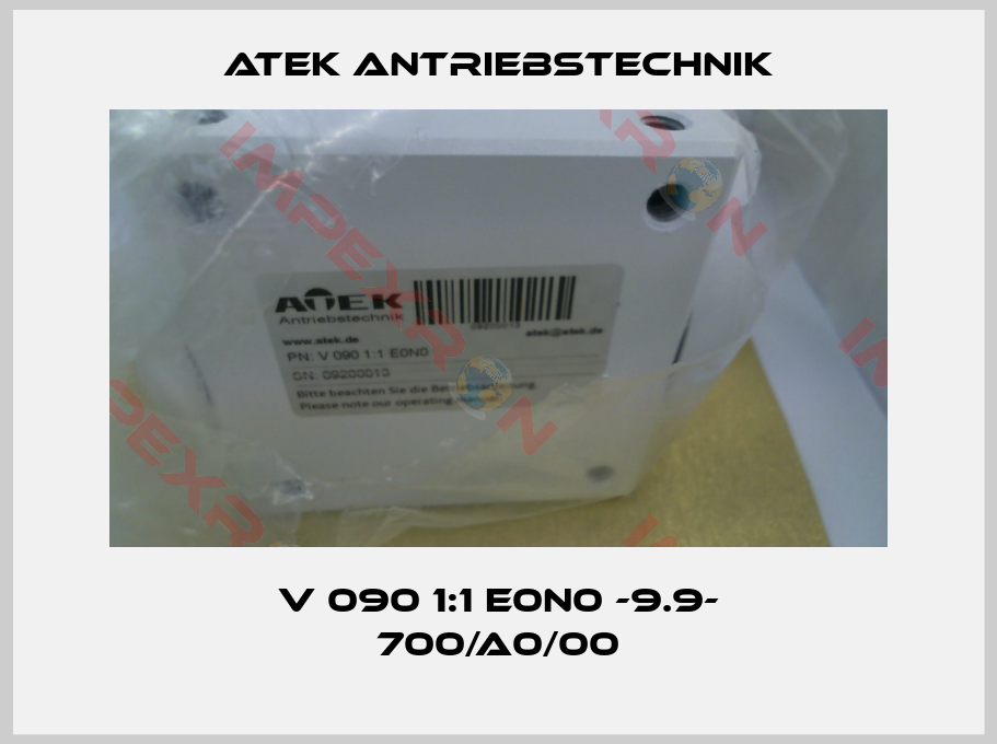 ATEK Antriebstechnik-V 090 1:1 E0N0 -9.9- 700/A0/00