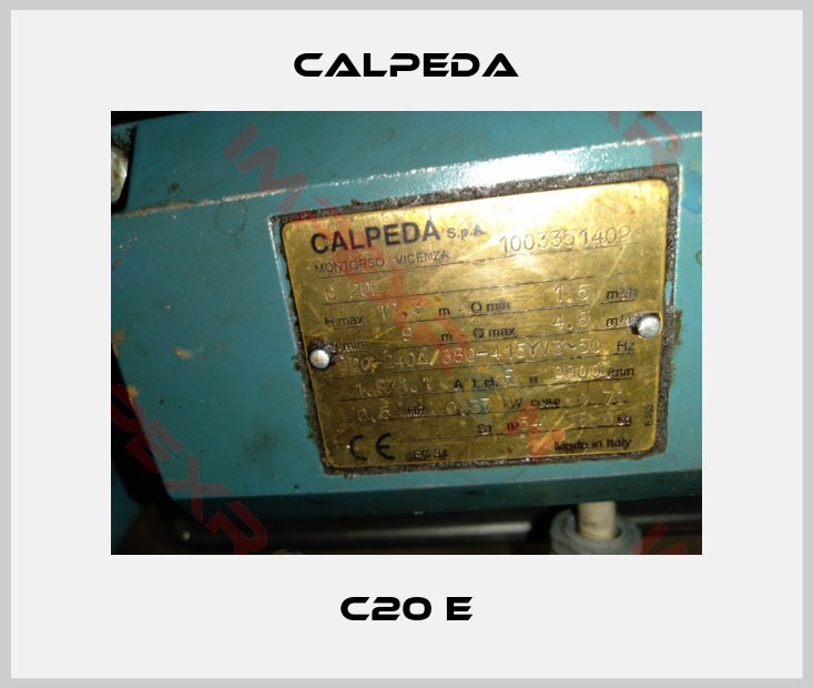 Calpeda-C20 E