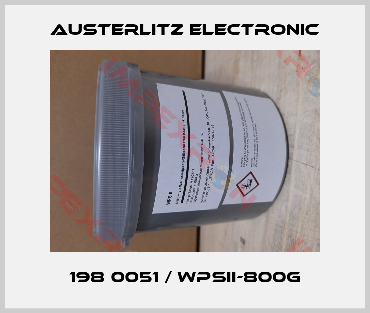 Austerlitz Electronic-198 0051 / WPSII-800g