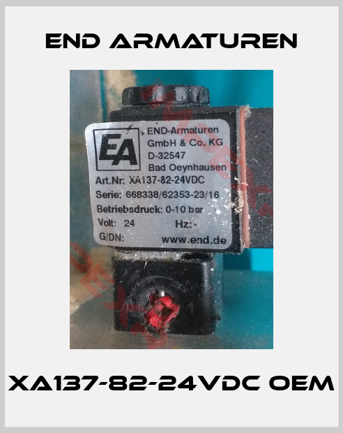 End Armaturen-XA137-82-24VDC OEM