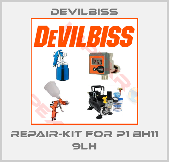Devilbiss-Repair-Kit for P1 BH11 9LH